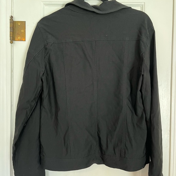 Designer Simon Chang black denim style jacket - Picture 6 of 8